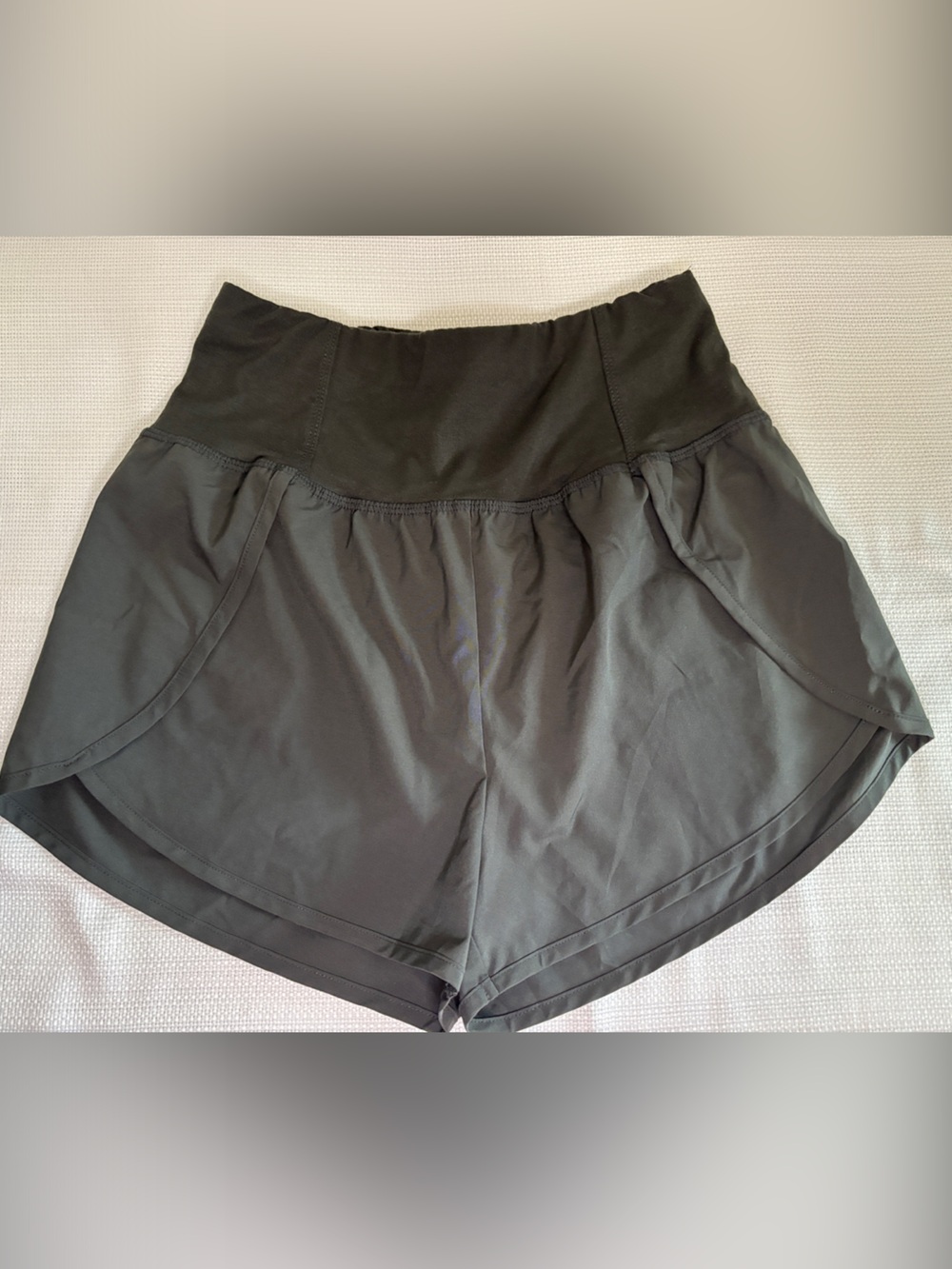 Zenana - Women’s Athletic Running Shirts High-Waist Shorts Size S